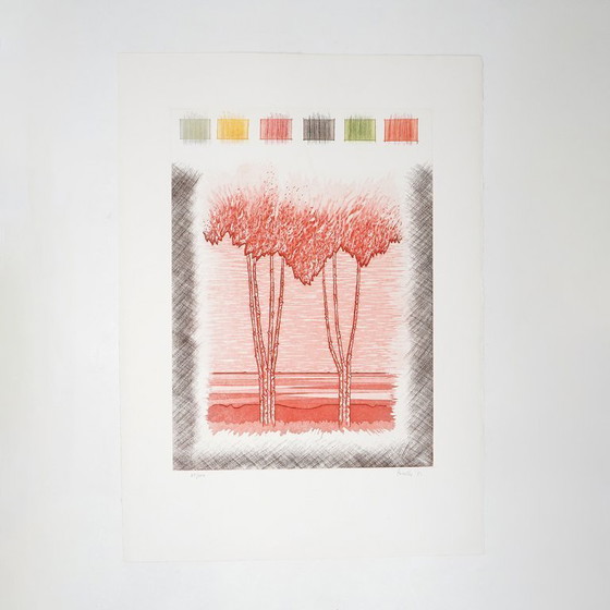 Image 1 of Mario Rossello, Etching and aquatint, 1980s