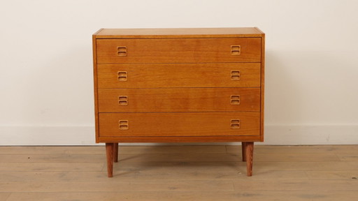 Vintage Danish chest of drawers | 4 drawers | Teak – ladekasten, Wood