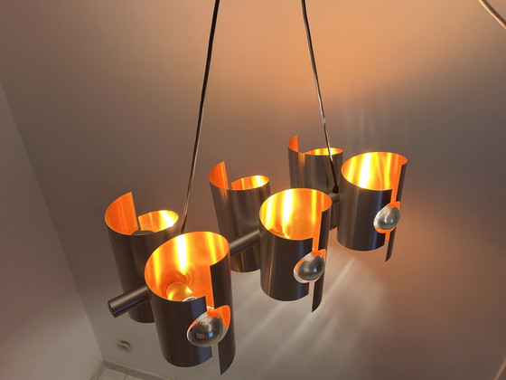 Image 1 of Lampada a sospensione vintage in stile spaziale Luminaires Jalest