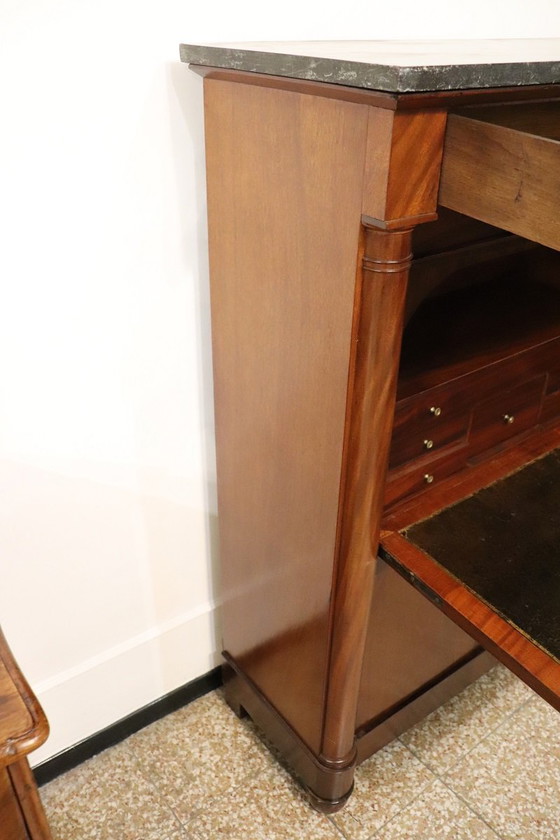 Image 1 of Secreter à Abattant antiguo, siglo XIX