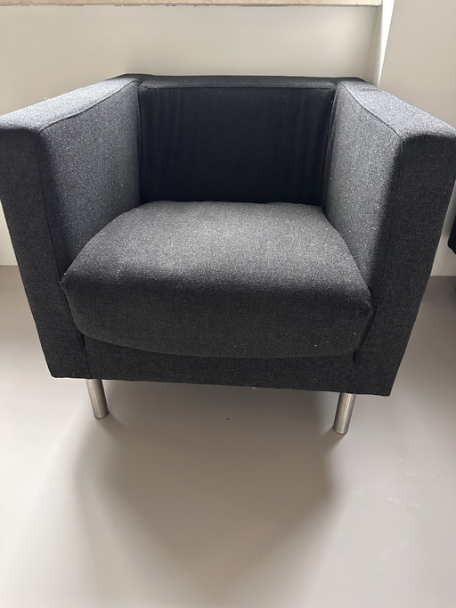 2x armchair Pastoe, produced by Leolux