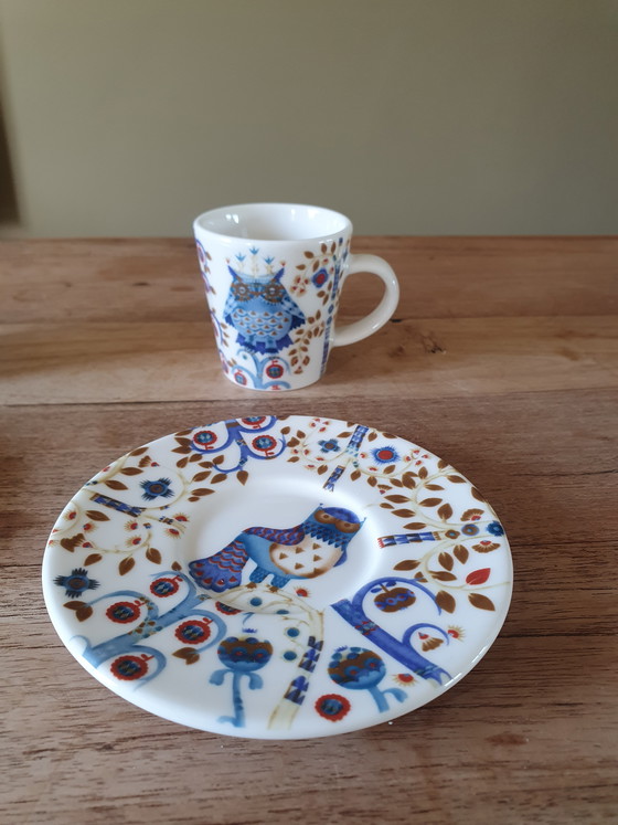 Image 1 of 5 tazas de espresso Iittala Taika + 8 platillos para café