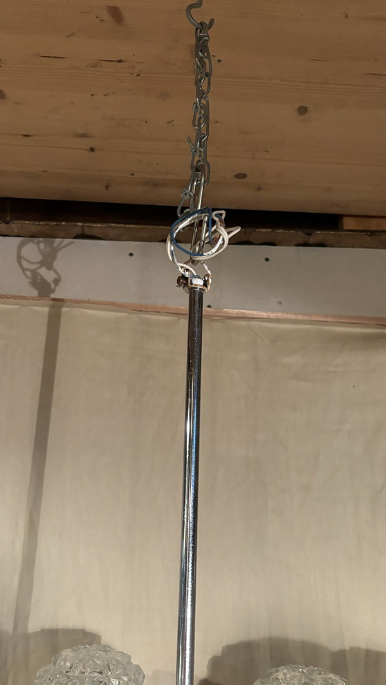 Image 1 of Scandinavische Sputnik-stijl kroonluchter della metà del secolo