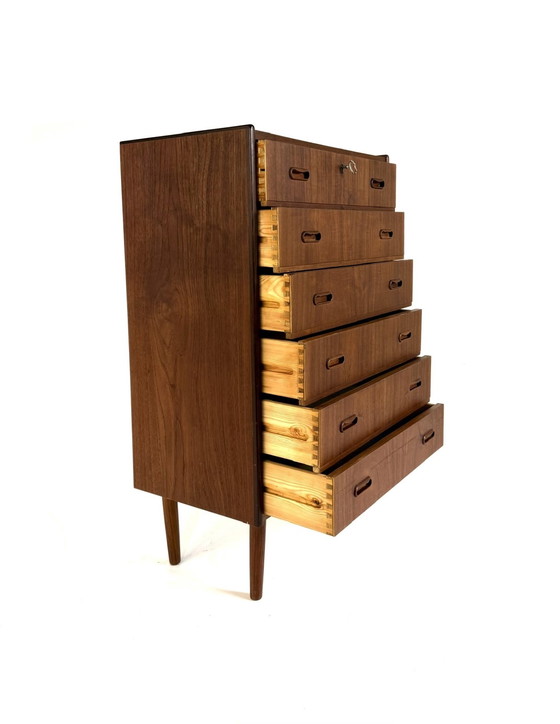 Image 1 of Cassettiera vintage XL in teak danese anni '60