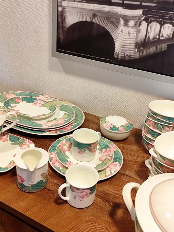 Image 1 of Villeroy & Boch „Jade“ Bone China Speise- und Kaffeeservice – 66 Teile + Extras