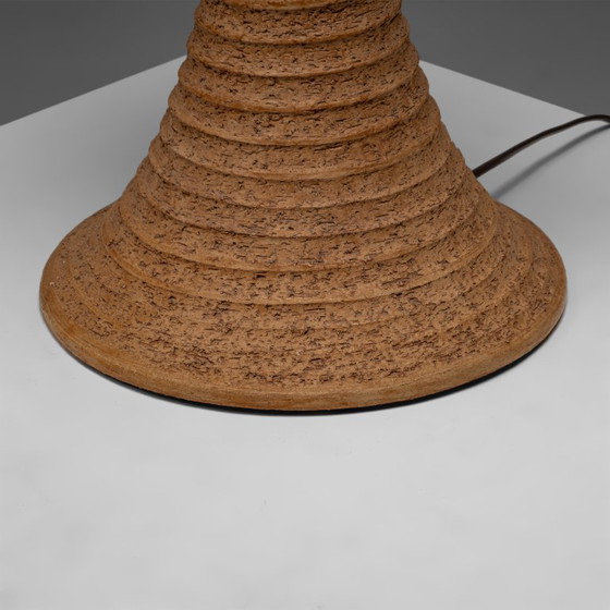 Grote Earthly keramische tafellamp van Doria Leuchten, Duitsland, jaren 70. – Tafellampen, Ceramic, Glass (photo 4 of 10)
