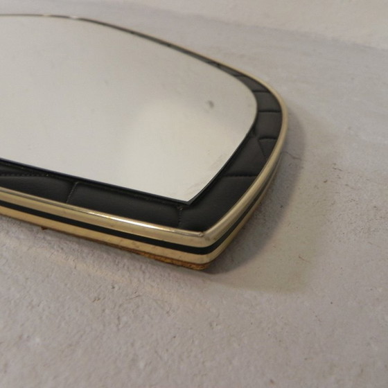 Image 1 of Vintage spiegel met organische vorm, jaren '50