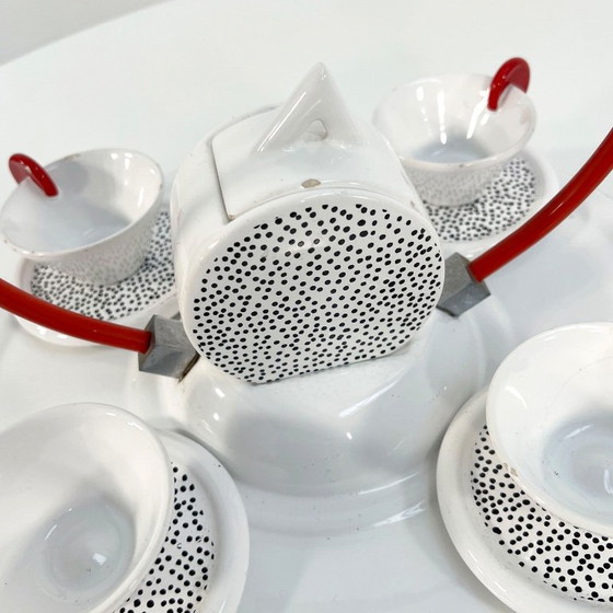 Tea Service by Luigi Saccardo & Materassi Massimo for MAS Italy, 1980s – Tableware, Ceramic (photo 4 of 8)