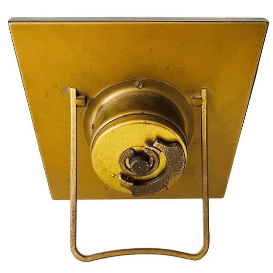 Image 1 of Orologio da tavolo Art Déco Kienzle starburst in ottone degli anni '30