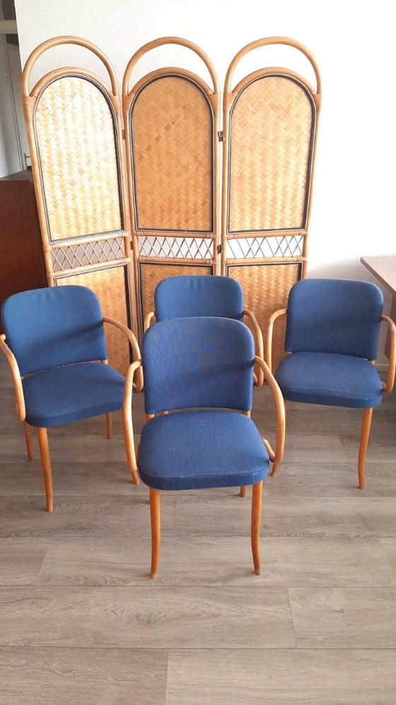 Image 1 of Set van 6 stoelen ontworpen door Josef Hoffman voor Ligna/Thonet