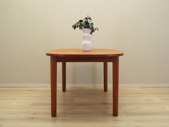 Image 1 of Tavolo in teak, design danese, anni '70, produttore: Farstrup Møbler