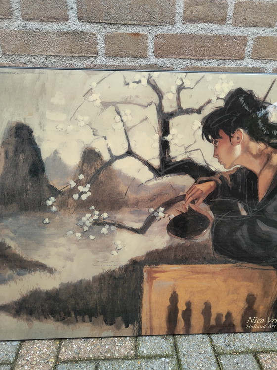 Image 1 of Nico Vrielink Holland Art Gallery Painting