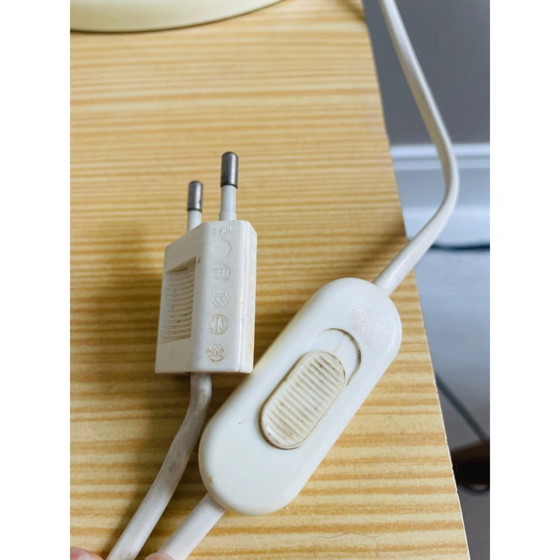 Image 1 of Vintage Italian plastic Pink Pantera table lamp by Nuova Linea Zero