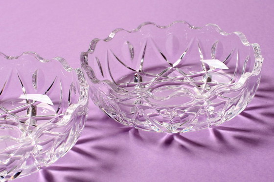 Image 1 of Porta caramelle in cristallo al piombo di metà secolo: bomboniera Courtenay Royal Rock