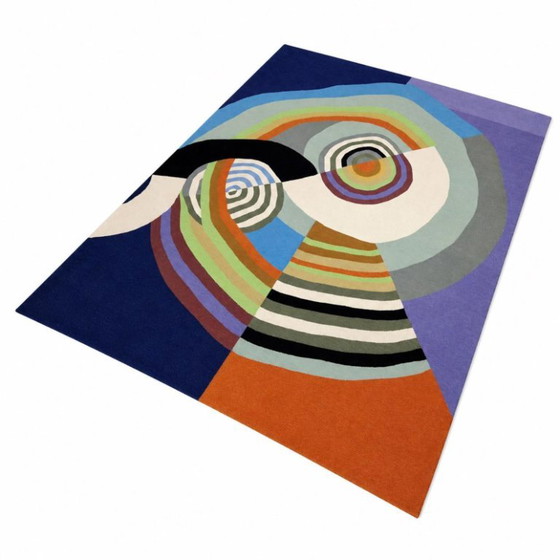 Robert Delaunay Rythme No. 2 Tapestry | Limited Edition | Wool on Cotton (98 × 118 in) – Rugs & carpets (photo 4 of 10)