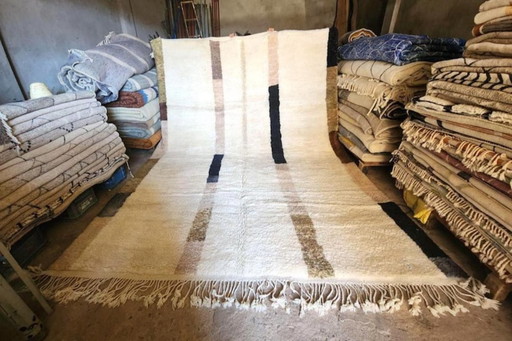 Tapis Beni MRIRT in authentieke laine 300cmx200cm