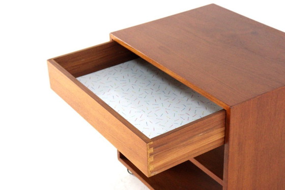 Image 1 of Double-sided side cabinet with drawer 'Menzin' vintage