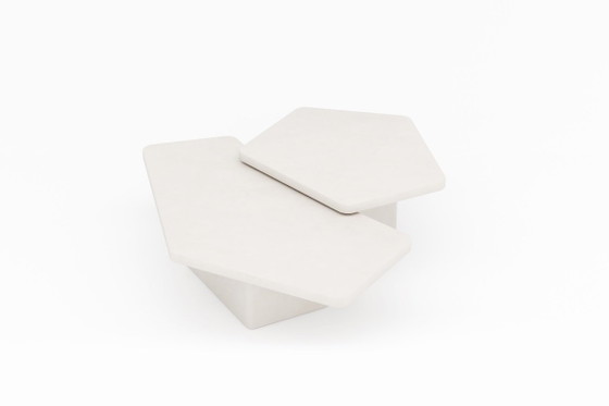 Contemporary Plaster Coffee Table Set Mortex – Atelier BB, Salontafels, Other (photo 5 of 18)
