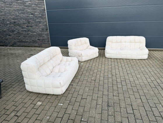 Image 1 of Ligne Roset Kashima 3z, 2x2z, 1z in Beige Corduroy 10/10