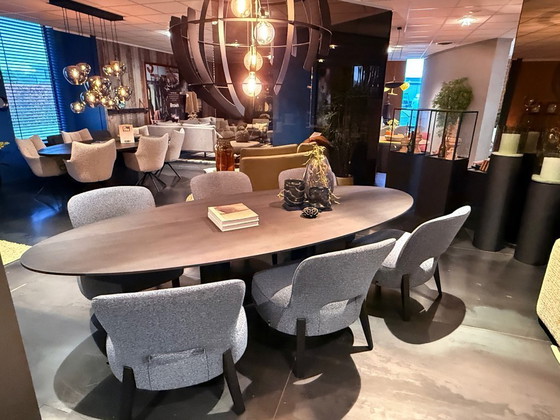 Image 1 of Mesa Buda Passe Partout y 6 sillas bajas de comedor (ahora con un 45% de descuento)