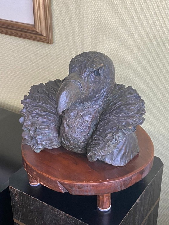 Image 1 of Bronze sculpture bird