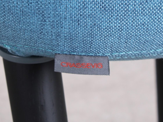 Image 1 of 6x Crassevig Pola Round P/4W sedia blu