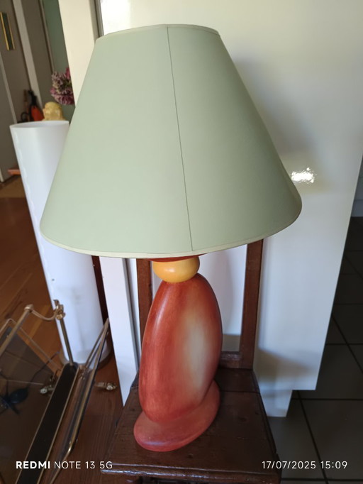 Lampe galet signé François Chatain 1990