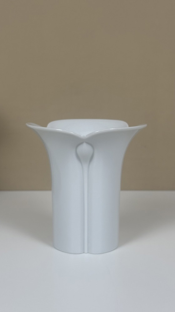 Set di 4 vasi Corso Cnospa in porcellana bianca, Arzberg, Germania. – Porcelain (photo 6 of 12)
