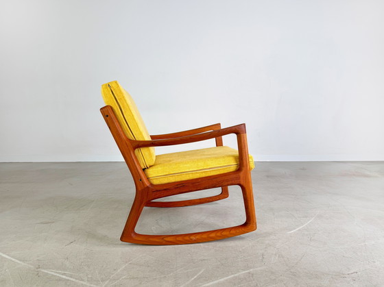 Image 1 of Midcentury rocking chair France & Søn Ole Wanscher danish teak