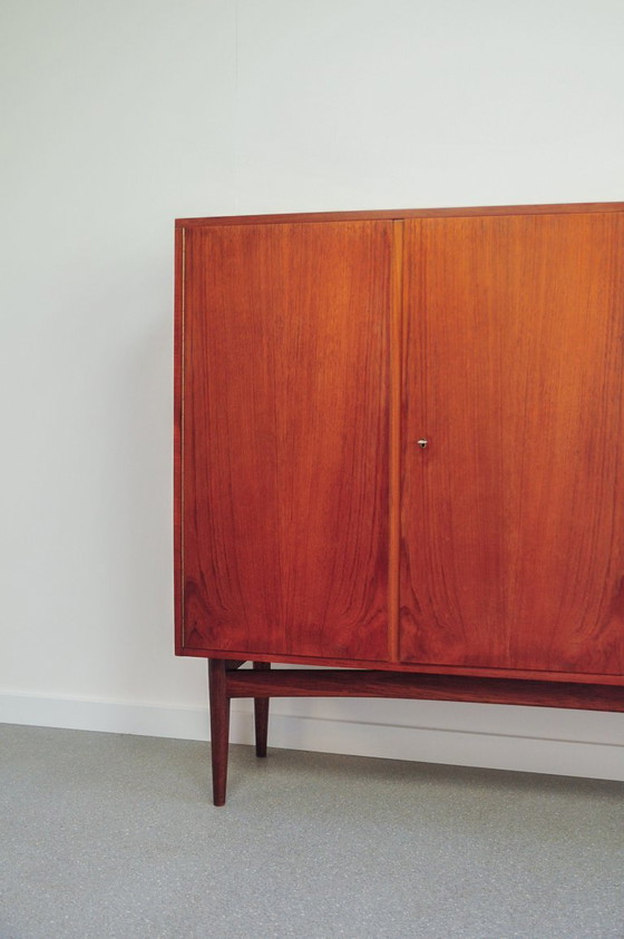 Mid Century Modern Opbergkast in Teak, Hout, Bruin (foto 2 van 11)