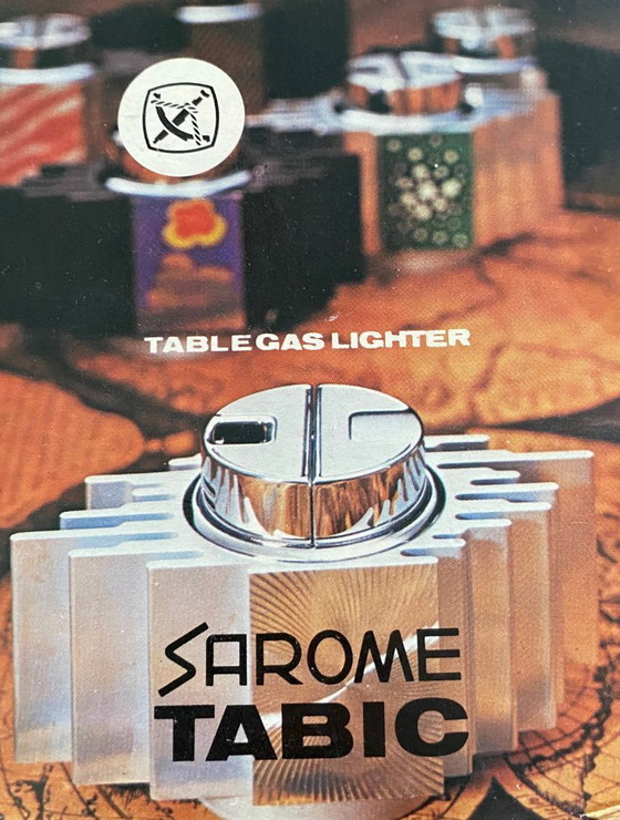 Image 1 of Vintage Tafelaansteker - Tabic - Sarome - Japan - Ruimtetijdperk - 1970