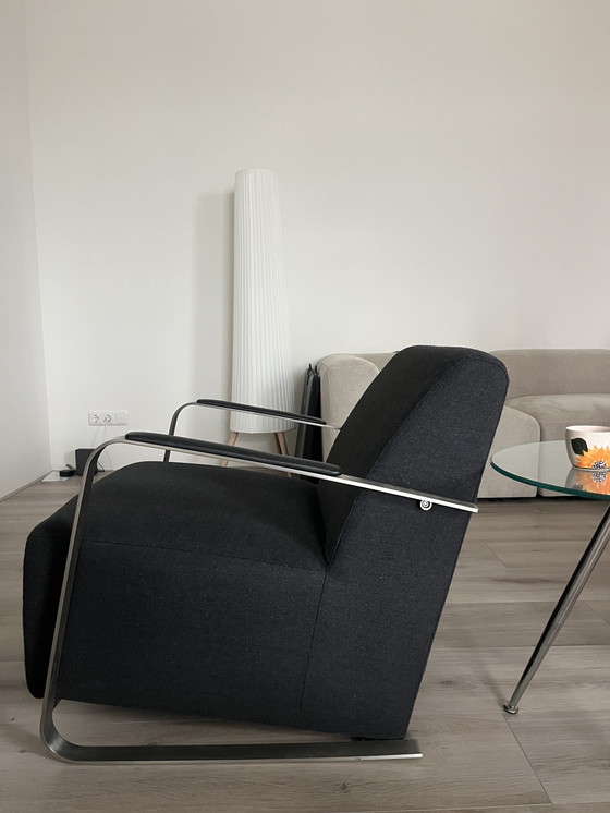Image 1 of Zuiver Adwin Armchair - Black/Grey