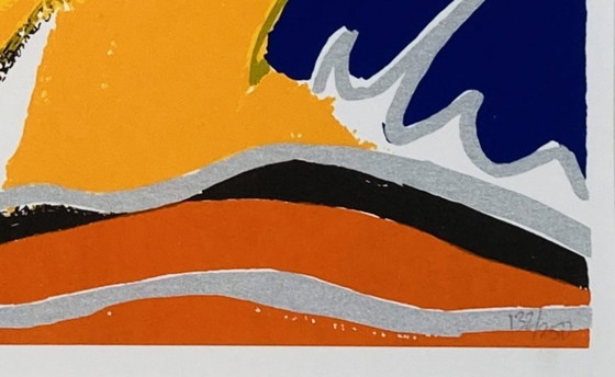 Image 1 of Sylvia Kristel – Wink – Siebdruck – Rahmen