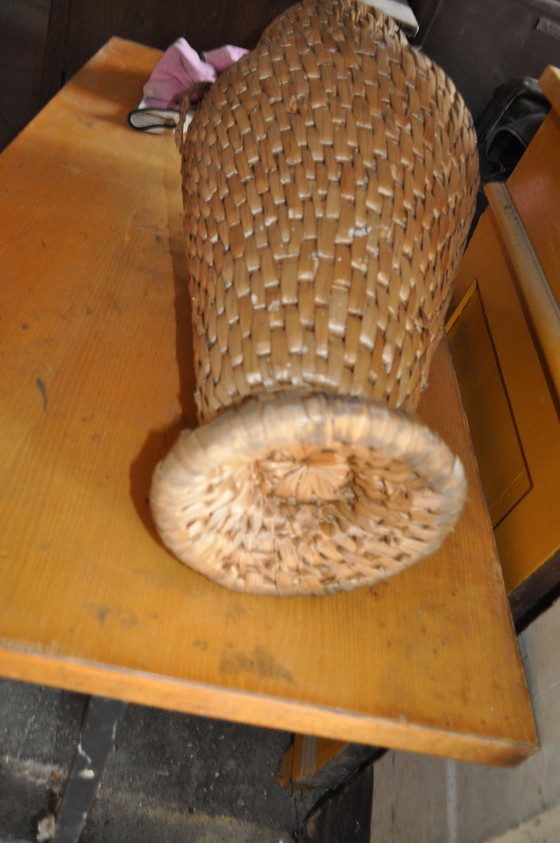 Raffia Vaas, jaren 40 – Vazen, Rieten (photo 2 of 7)