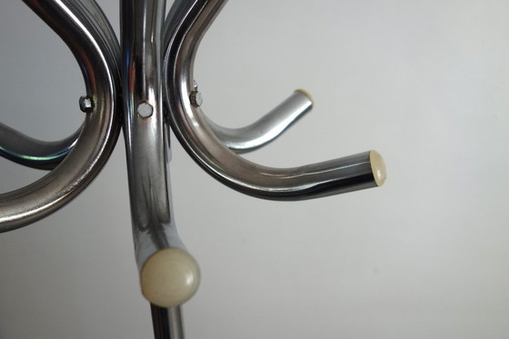 Image 1 of Appendiabiti in acciaio cromato degli anni '70