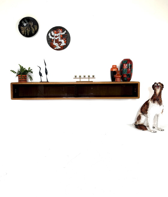 Image 1 of Vintage XL floating wall unit ‘80s