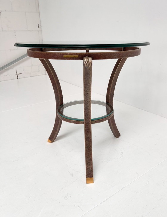 Image 1 of Satz Art-Deco-Beistelltische von Pierre Vandel, 1960er Jahre