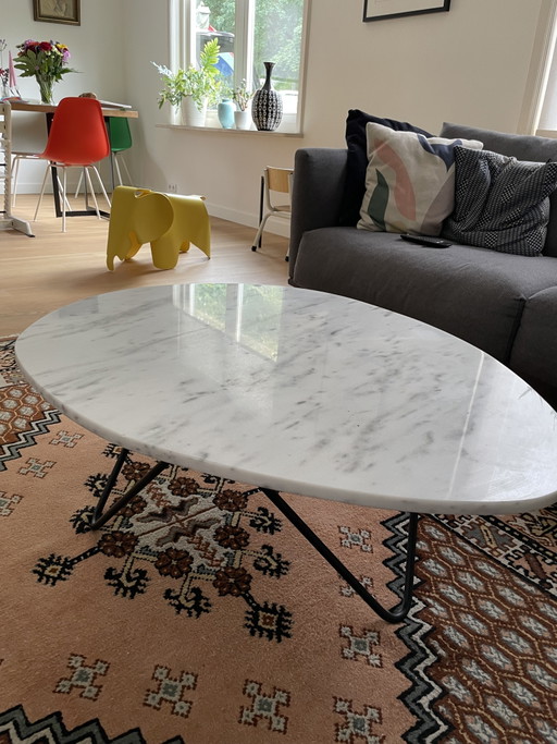 Marble coffee table