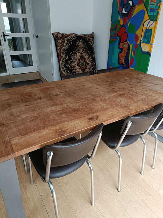 Image 1 of Table de salle à manger d'ambiance