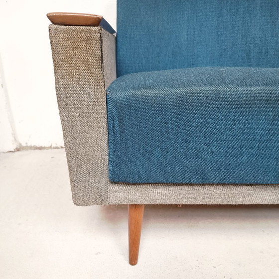 Image 1 of Canapé convertible bicolore, 1960s