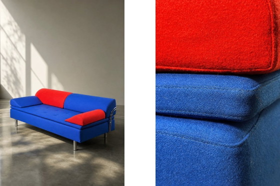 Vintage Mid-Century Danish Modern Memphis Design Sofa Diva Daybed by Gubi Olsen for GUBI, 1984 – Textile (photo 9 of 37)