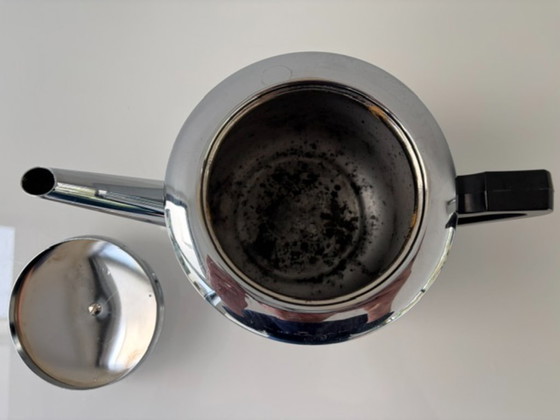 Teiera vintage Bredemeijer modello 306, 1,2 litri, Accessori da cucina, Cromo, Plastica, Argentato (foto 9 di 12)