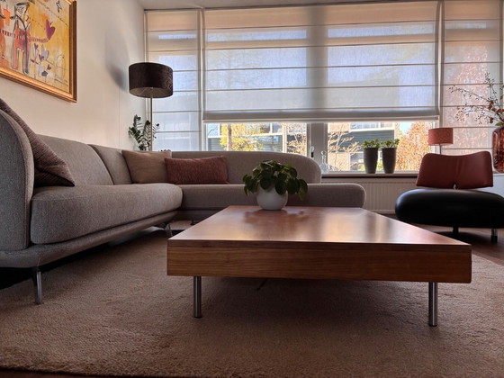 Couchtisch aus Kirschholz, Couchtische, Chrom, Braun (Foto 3 von 12)