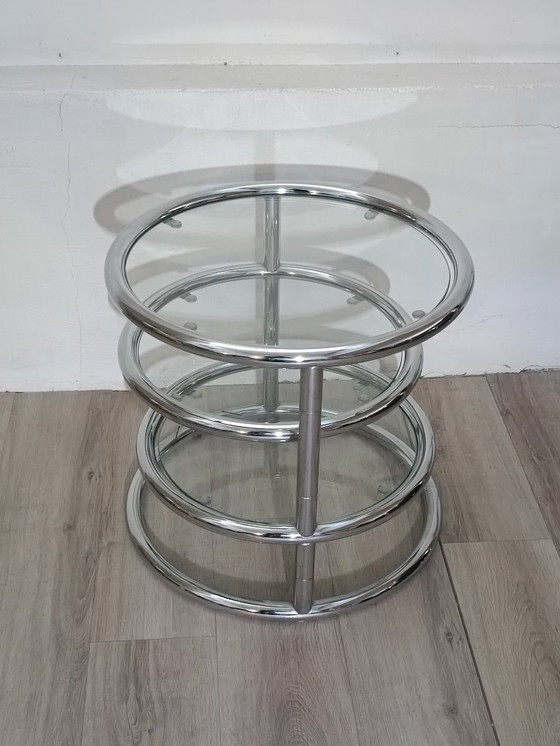 Image 1 of Coffee table with swivel tops, 1970s