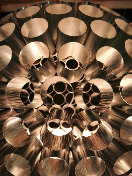Image 1 of Large Space Age Table Lamp (60cm) – Aluminium Light Sculpture (E27)