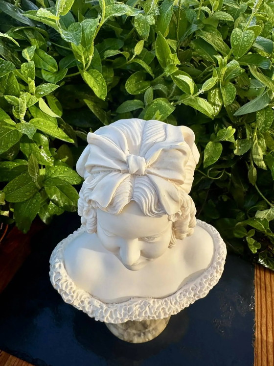Busto di donna firmato Arnaldo Giannelli datato 1972. – Sculture, Marble, Stone (photo 4 of 11)