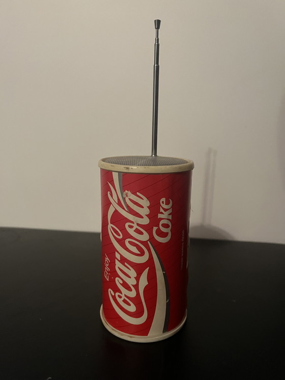 Image 1 of Coca Cola can radio
