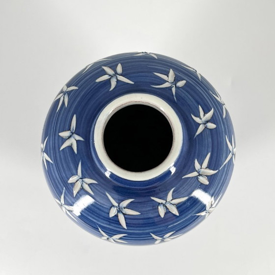 Image 1 of Upsala-Ekeby “Star” Vase 102 – Ingrid Atterberg – Swedish Mid Century Ceramics