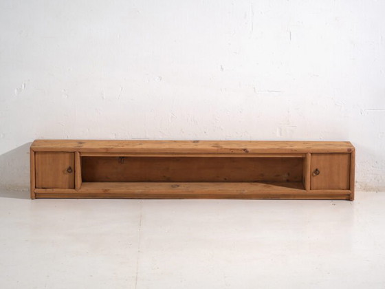 Antique low sideboard in pine wood – China, circa 1930 – Iron (photo 27 of 40)