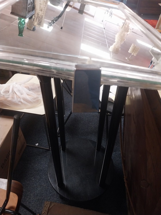Image 1 of 1 x mirror transparent plastic 1970's France 